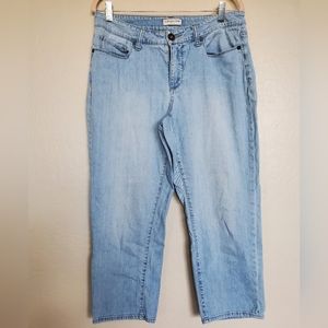 Coldwater Creek City Fit Light Blue Denim Jeans - Size 12